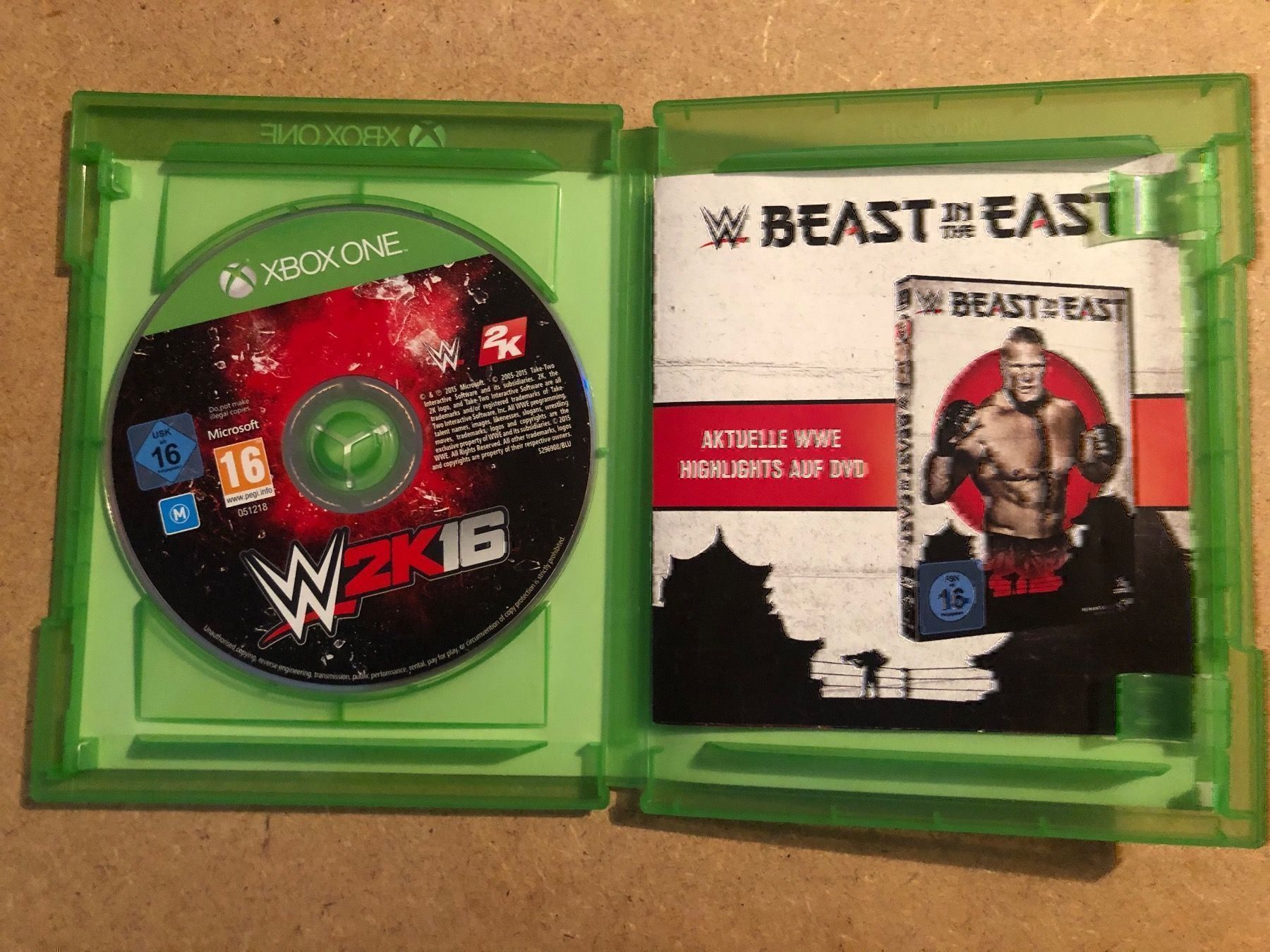 Spiele: WWE 2K 16 für Xbox One – Gebraucht aus Kestenholz von Mad18 2