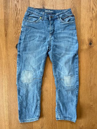 Dick gefütterte Jeanshose Gr.146 zum austragen