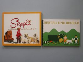 2 ALTE BILDERBÜCHER AUS DEM APPENZELLERLAND