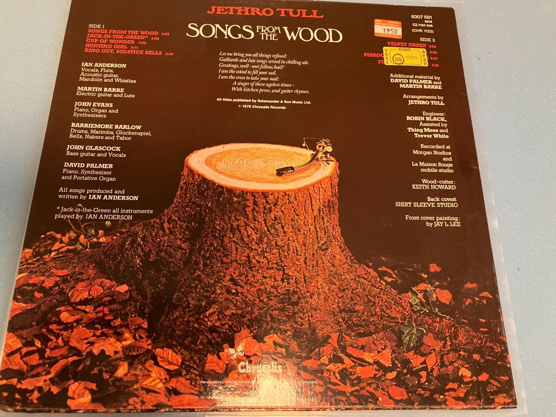 Dischi in vinile: Jethro Tull – Usato da Aarwangen venduto da Jukebox3 2