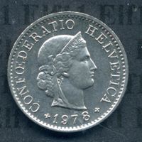CHF___0.05 1978 stgl * nigelnagelneu! 5 Rappen