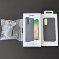 Samsung Galaxy A56 5G Awesome Graphite mit Ladegerät + Hülle