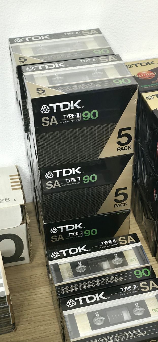 Musicassette: TDK SA 90 - 5-PACK - TYPE II - 1986 - HIGH POSITION - NOS – Nuovo e nell'imballaggio originale da Dietlikon venduto da litisop 3