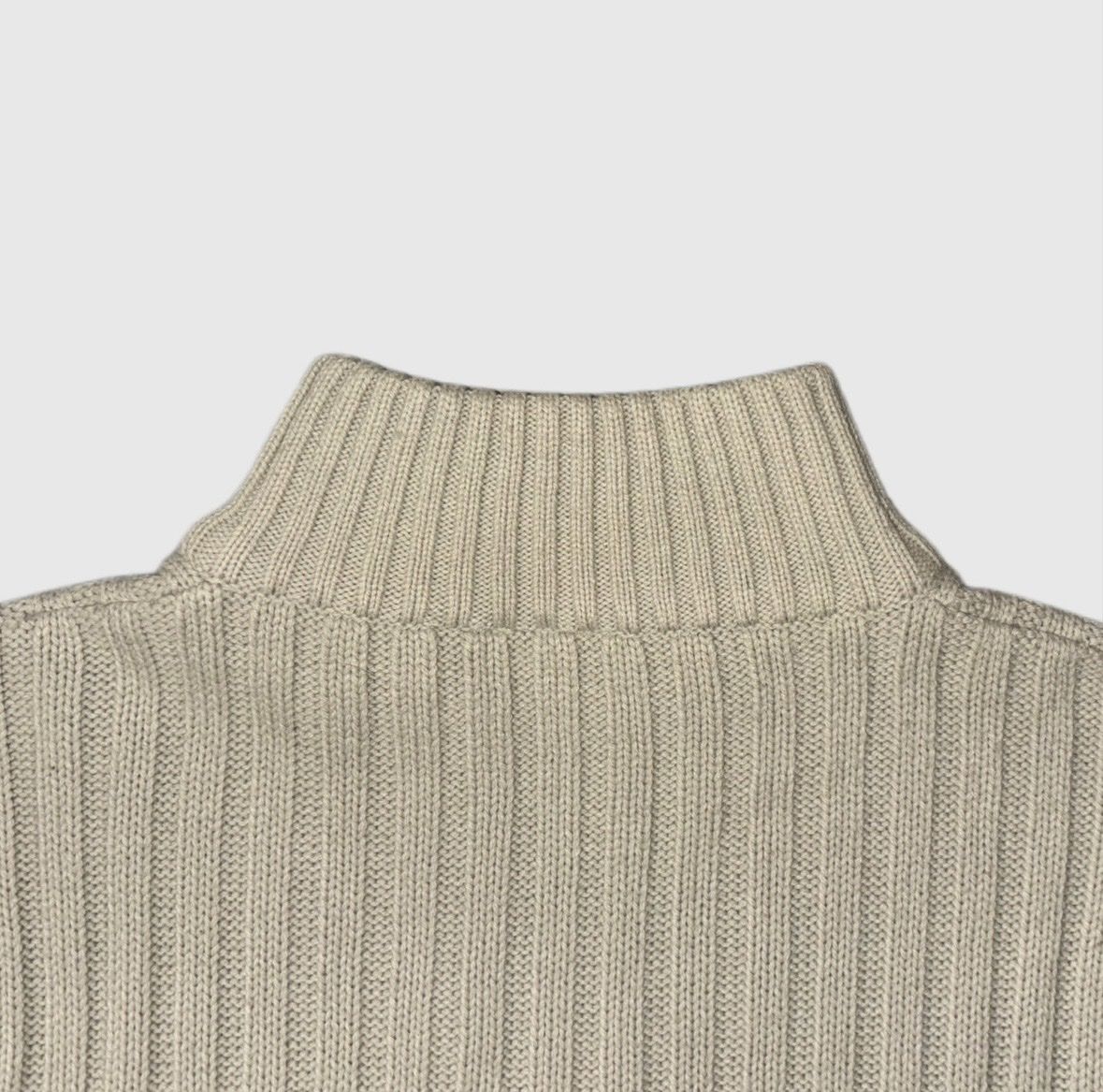 Maglioni & Felpe: GSMD Strickpullover mit Half-Zip & Brusttasche – Beige/Creme – Usato da Luzern venduto da Alenaluh 3