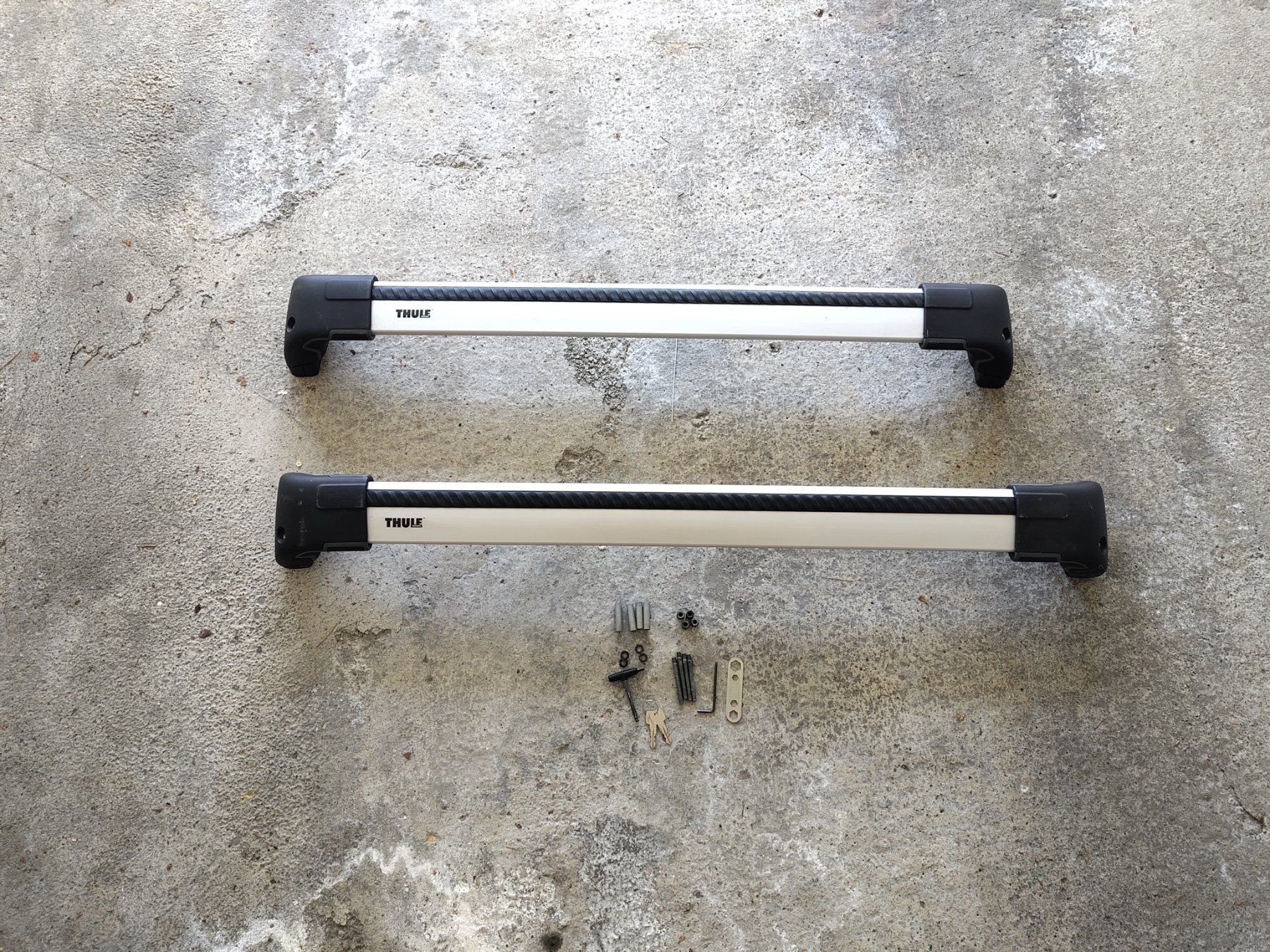Thule Portapacchi: Thule Dachträger Wingbar Edge Kia Ceed JD 5 Türer – Usato da Schaffhausen venduto da Wtdlucker 1