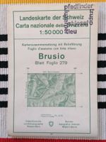 279 Brusio🌞1:50'000 Landeskarte der Schweiz