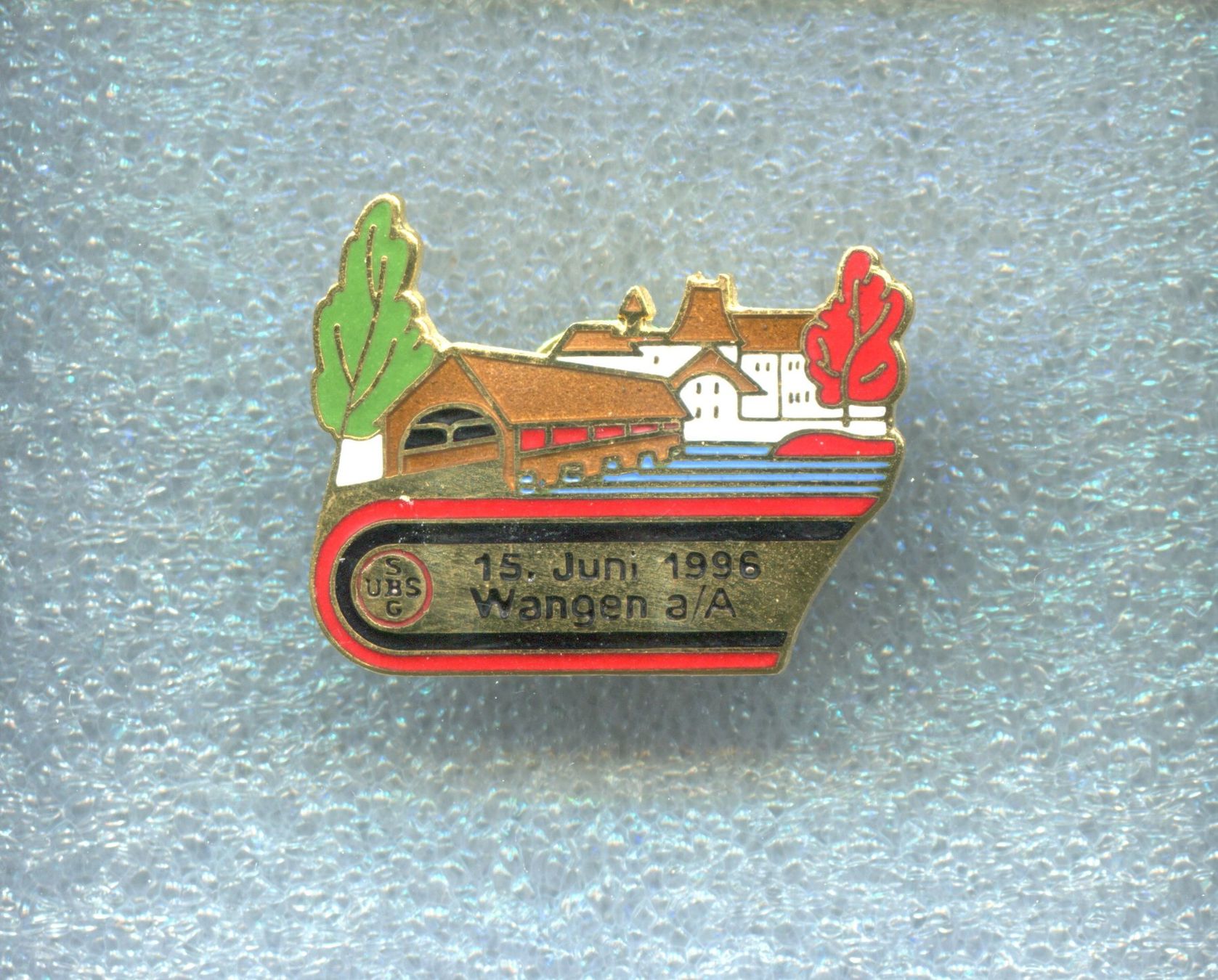 Placchette & Badge: UBS Bank  Wangen a/Aare  1996 – Usato da Winterthur venduto da Sammleroase