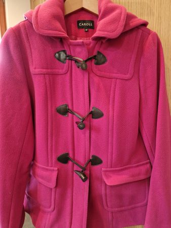 Veste Caroll taille 38 avec capuche