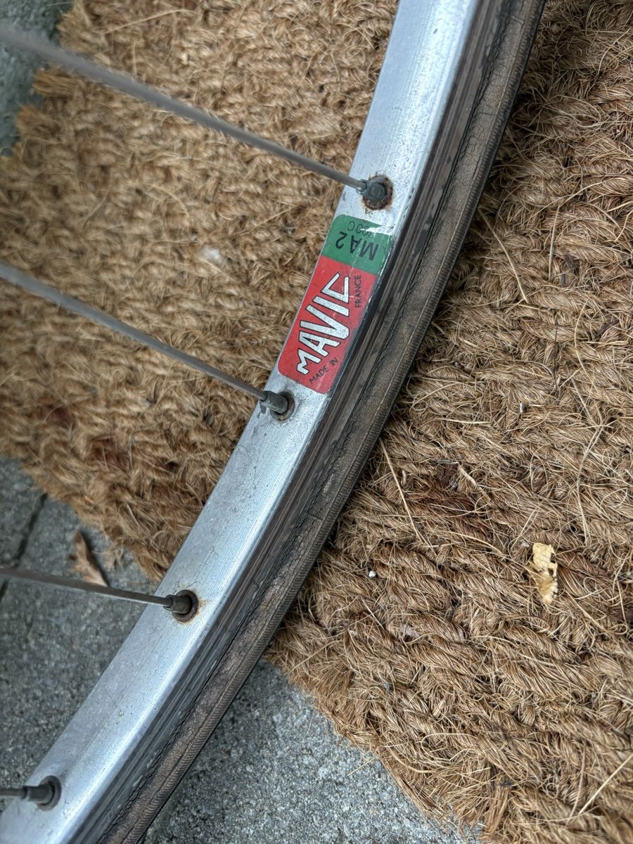 Vélos: Vintage Rennrad rot/weiss – D'occasion à Untersiggenthal par skalprausch 4