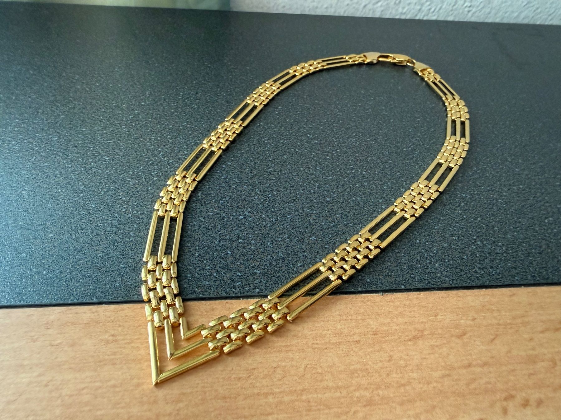 Catenine: Vintage Halskette Goldfarbe – Usato da Lamone venduto da LaCantinaMagica 2