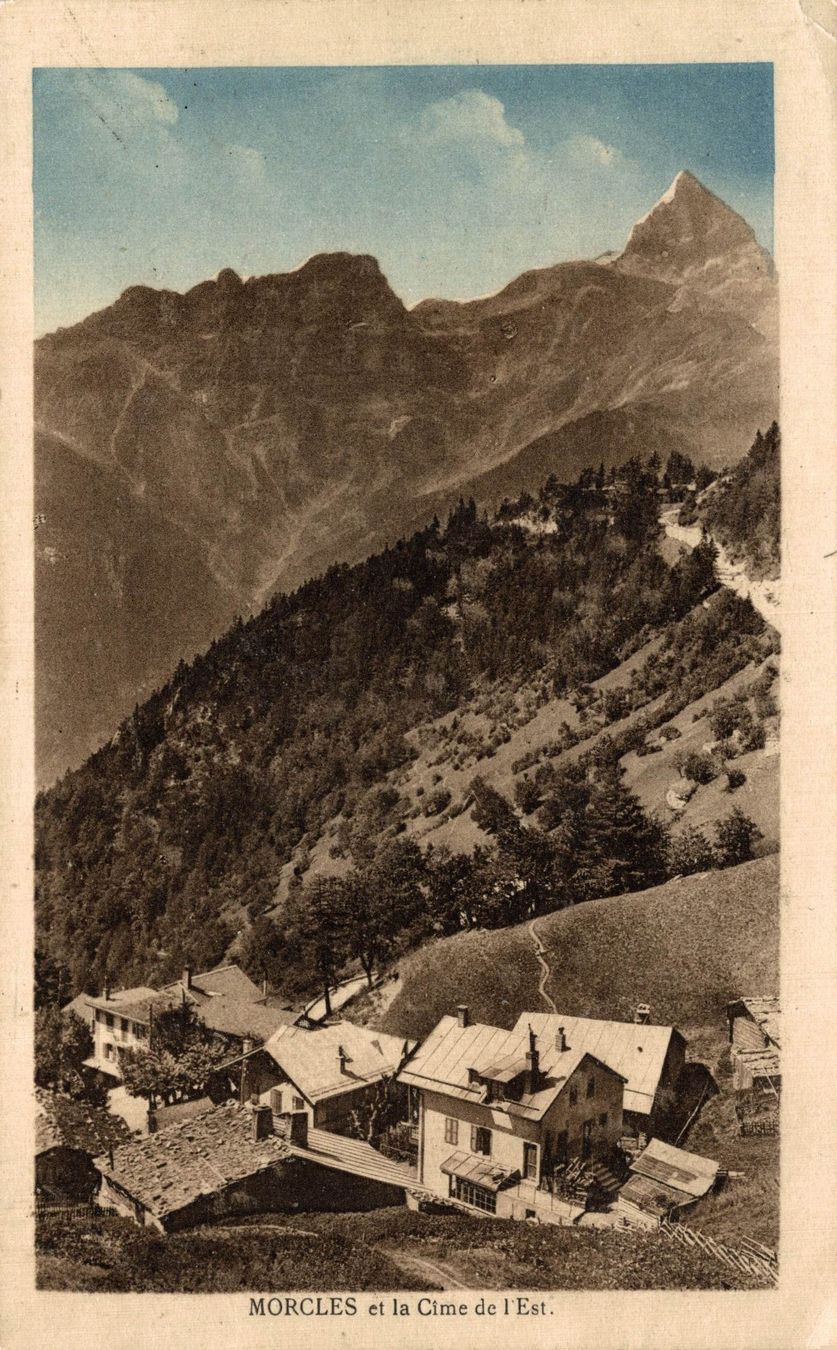 Cartoline postali: Morcles et la Cîme de l'Est – Usato da Bronschhofen venduto da Astore