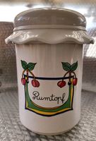 Vintage Rumtopf Keramik Topf einwandfreiem Zustand -B07