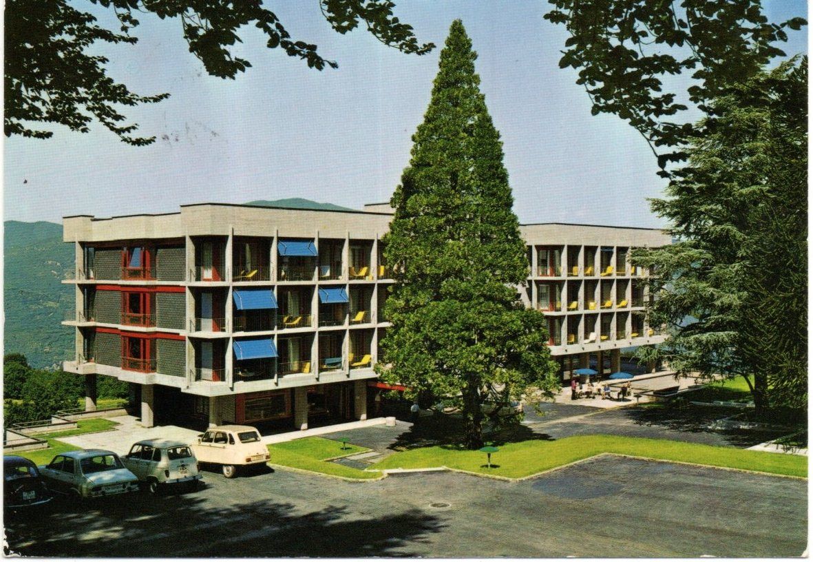 Ansichtskarten: AK KURSHAUS SERPIANO 1981 – Gebraucht aus Greifensee von scharmant