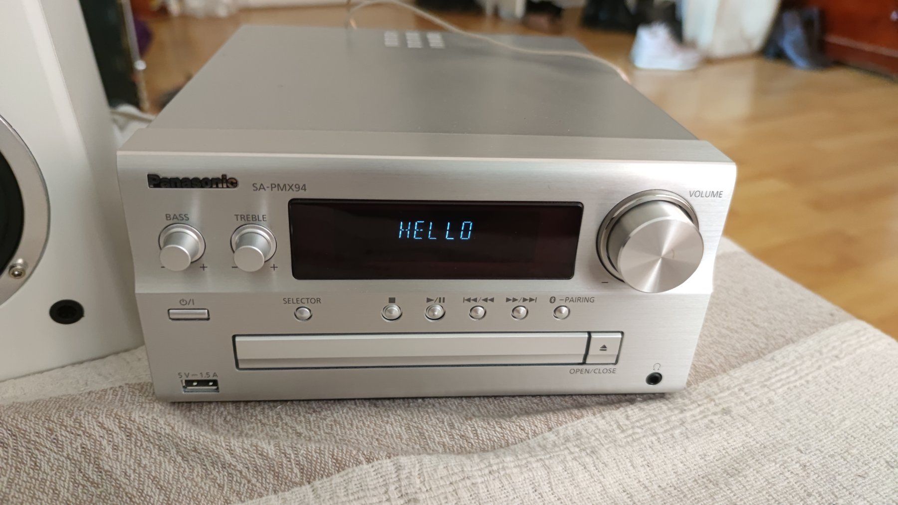 Panasonic Lettore multimediale & Streamer: Panasonic SC PMX94 DAB+, BT, CD, USB, FM, AUX – Usato da Meggen venduto da Malecifent 1