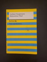 Gerhart Hauptmann: Bahnwärter Thiel - Reclam XL 📚 Top!