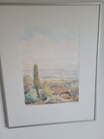 Original Aquarell von Emil Bärtschi