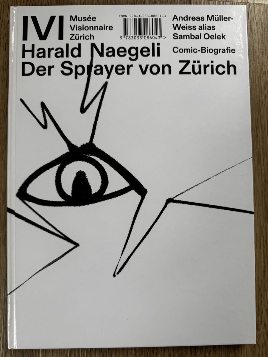 Dipinti: Harald Naegeli, Original Tuschezeichnung – Usato da Zürich venduto da WKND93 4