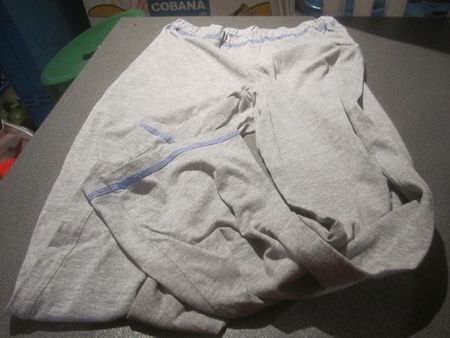 Pyjama - Hosen ca. Grösse 140, grau