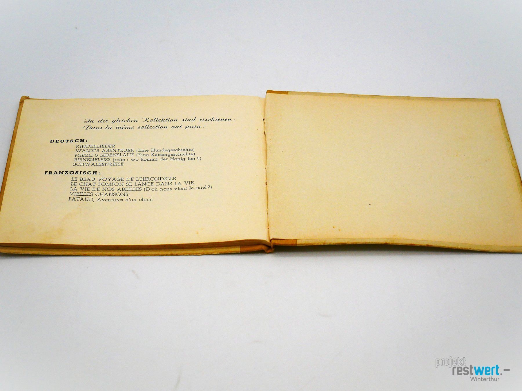 Libri: MARTA WILD Schwalbenreise – Usato da Winterthur venduto da Restwert_Winterthur 2