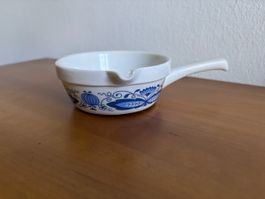 Casserole Freiberg Cordoflam bleu blanc vintage 70s