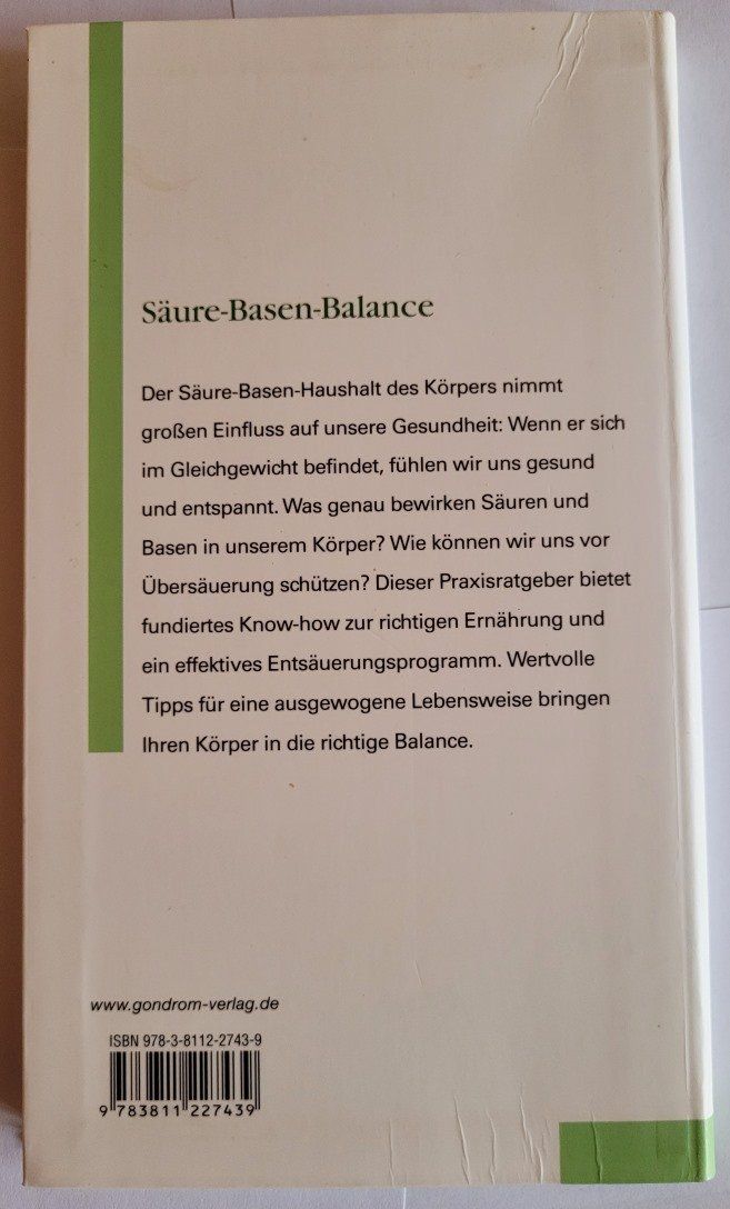 Libri: Säure-Basen-Balance – Usato da Zignau venduto da farbun 1