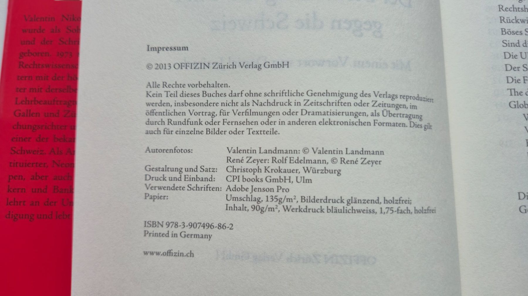 Bücher: Die Verschwiegene Geiselnahme  -  Valentin Landmann – Gebraucht aus Niederweningen von Obson 2