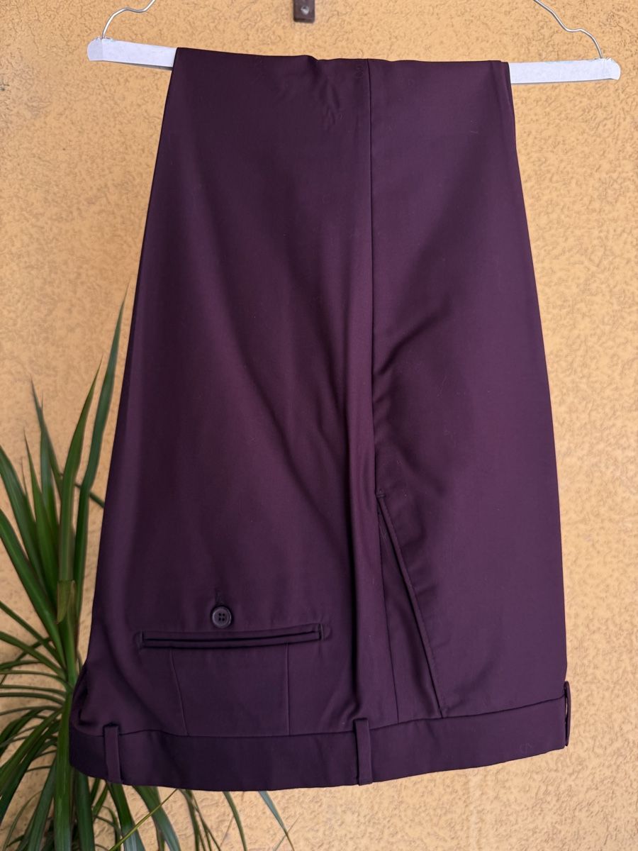 Anzüge: Completo da cerimonia da uomo bordeaux taglia 54 SLIM  – Gebraucht aus Glis von dor_b2nc 5