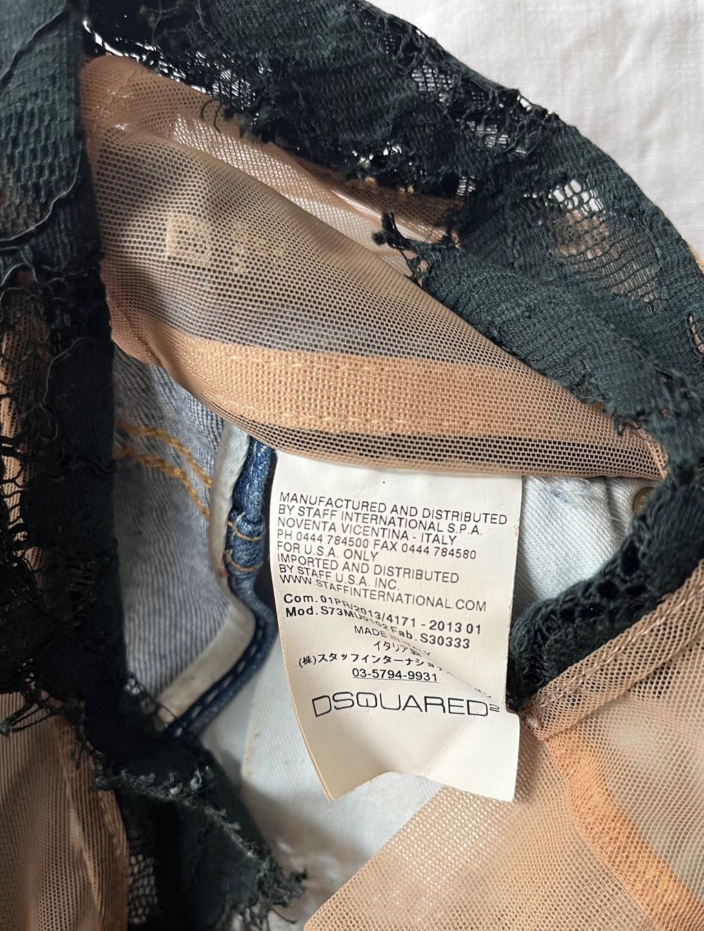 Dsquared2 Pantaloni: Dsquared2, mini short en jeans – Usato da Genève venduto da dachaw 5