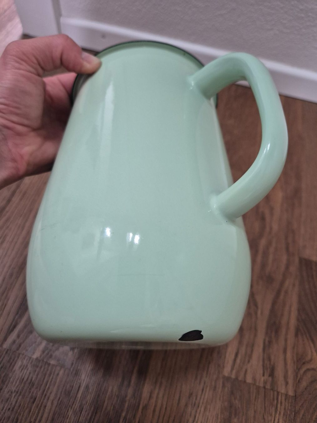 Vase & Récipients: Enamel pot – D'occasion à Zürich par monadiederich 3