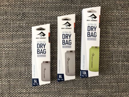 3x Sea to Summit Ultra-Sil Dry Bag Packsäcke