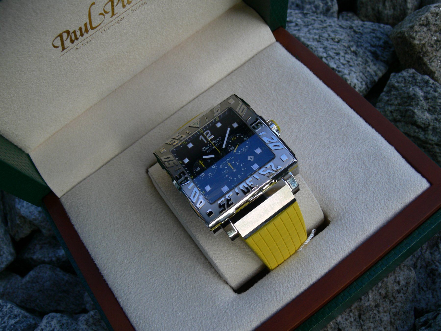 Paul Picot Orologi: Paul Picot Plongeur C-Type Carre Chrono Automatic - soHammer – Nuovo (secondo la descrizione) da Remigen venduto da Kelias 6