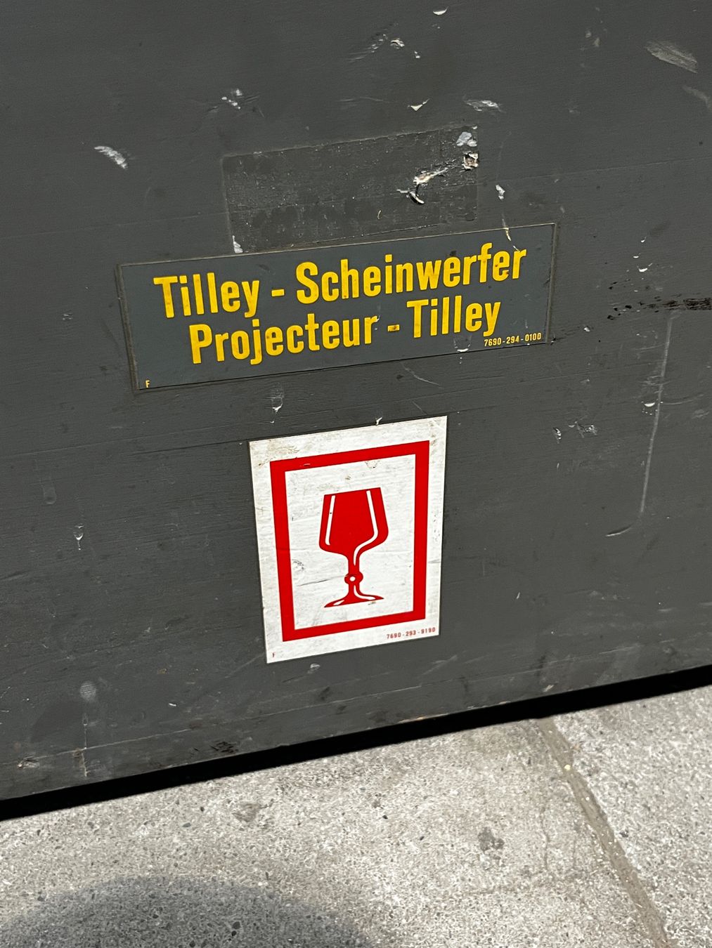 Schweizer Armee Lampade: Tilley Scheinwerfer, Schweizer Armee, Benzinlampe – Usato da Luzern venduto da Fracht-Design 3
