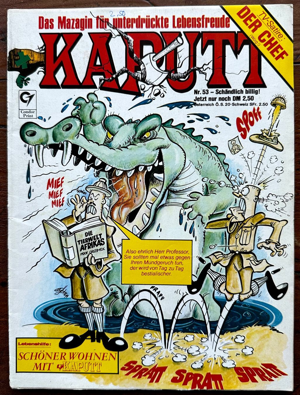 Comics: Kaputt Nr. 53, hunderte Comics eingestellt ab 1.- – Gebraucht aus Seltisberg von quadartswiss