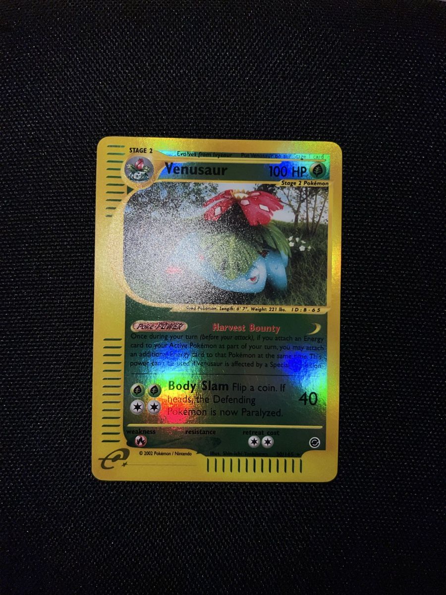 Pokémon Carte collezionabili: Venusaur Reverse Expedition English – Usato da Basel venduto da luc_8ghp