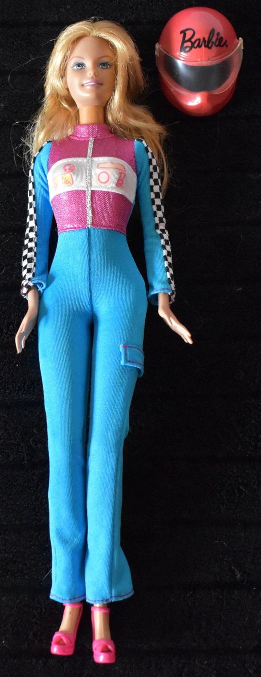 Bambole: Barbie Rennfahrerin – Usato da Luthern venduto da Babyorange1