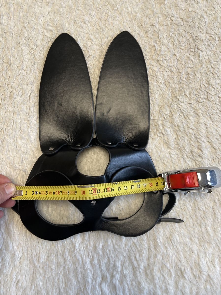 Masken: Masque Lapin similicuir  Noir Neuf – Neu (gemäss Beschreibung) aus Chenens von anasantos90 3