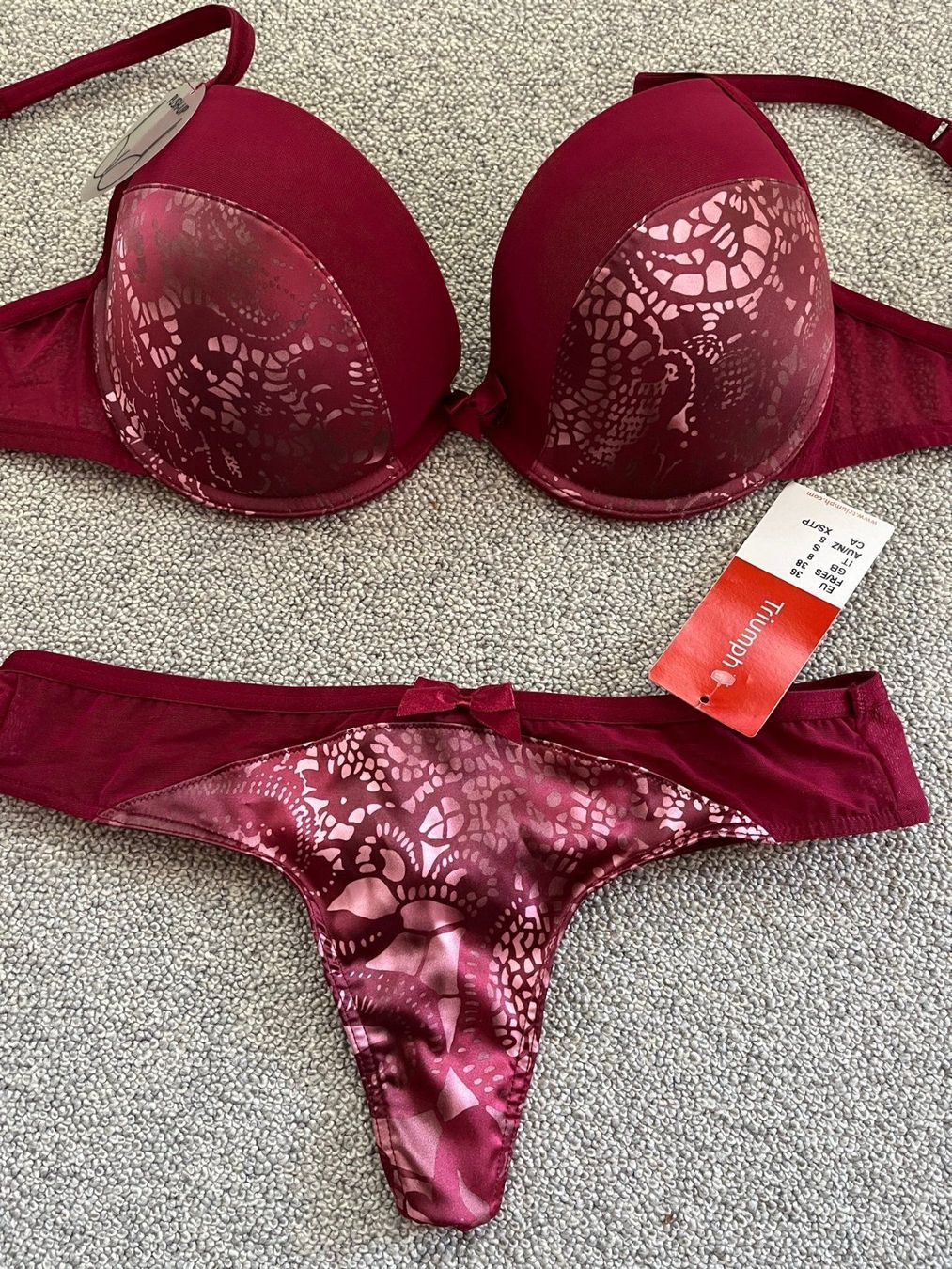 Triumph Altra biancheria intima: Triumph Set 75 C, 36. Fabrikneu – Nuovo e nell'imballaggio originale da Kleindöttingen venduto da nev_tn7c 1