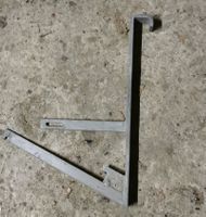 Dachlawinenstopper / Schneefanggitter Halterung, Grau, Top