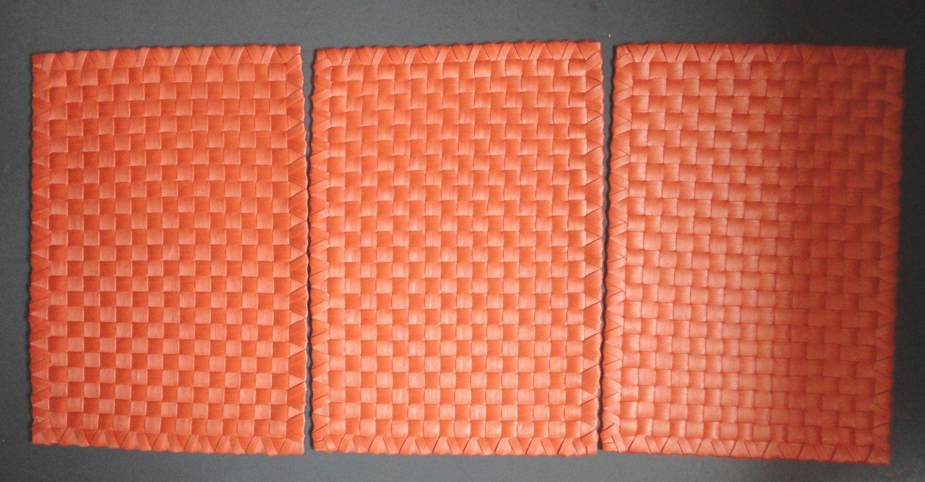 Altra biancheria da tavola: Tischsets Orange 5Stk. 70er Jahre – Usato da zürich venduto da parts5060 2