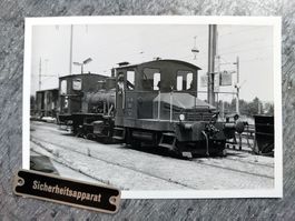 SBB Tm I Nr. 412 mit ex. Von Moos Lok Nr. 5 - 1977 - Foto