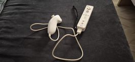 WII MANETTE CONTROLLER NINTENDO BLANC RETRO GAMING COMPLET 