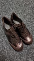 Semler Sneaker, Leder, wie neu, braun, Gr.4 1/2 o. Gr.35