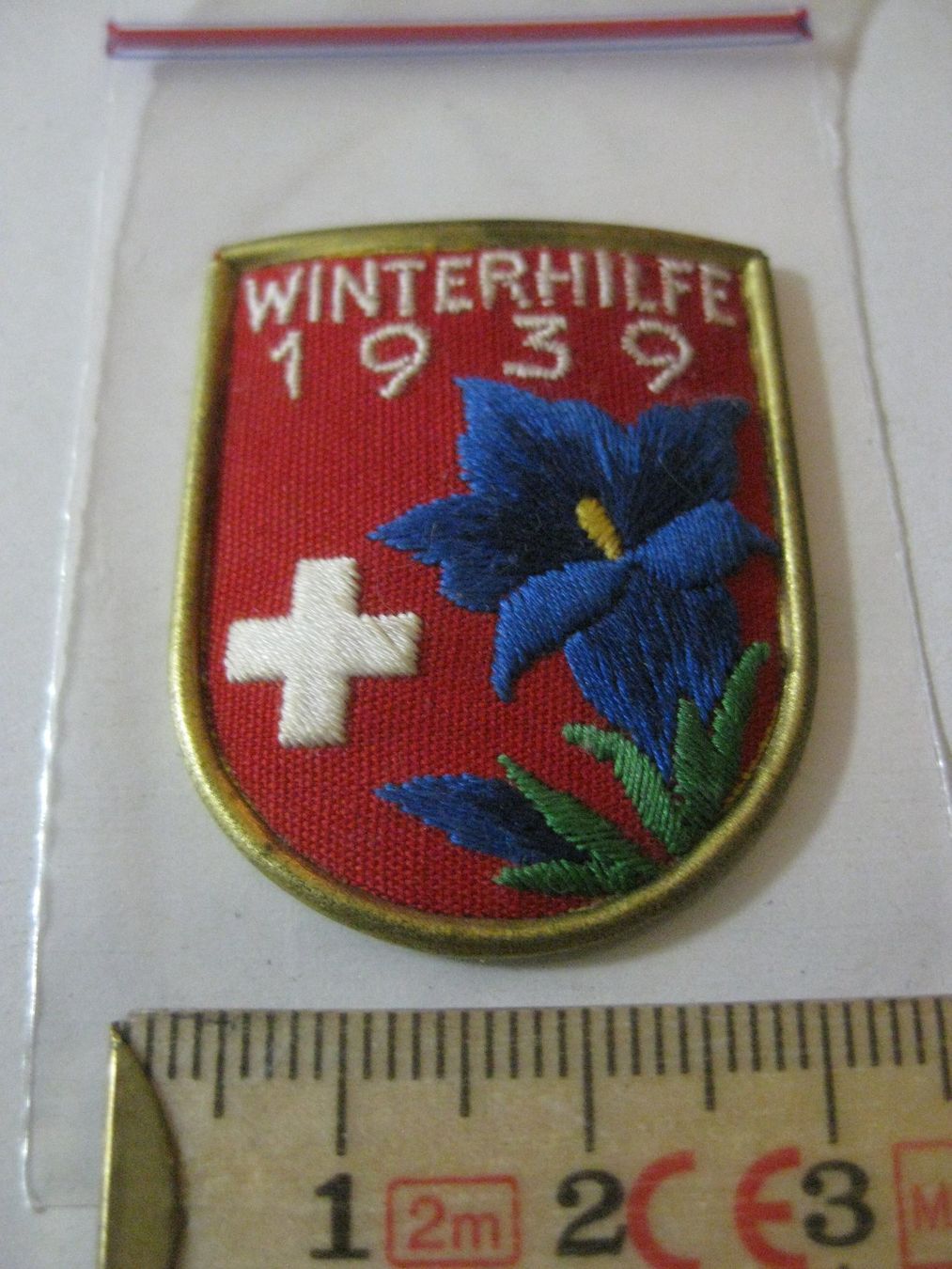 Medaglie: rar Jg 1939 WINTERHILFE Schweiz Eblem Brosche – Usato da Münchenbuchsee venduto da neuwertig-gespart 2