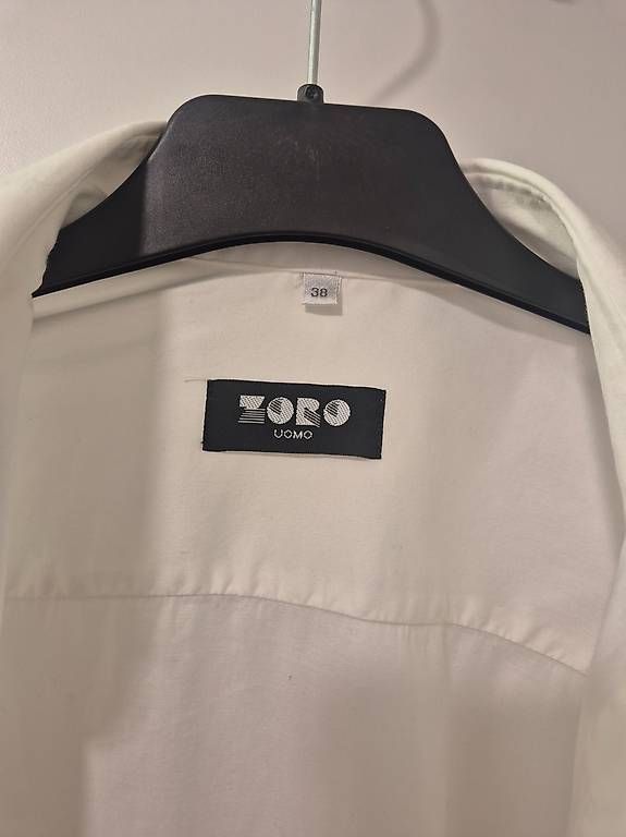 Hemden: Zoro Manschettenhemd - Gr. S, weiss – Gebraucht aus Bassersdorf von Kalina6 1