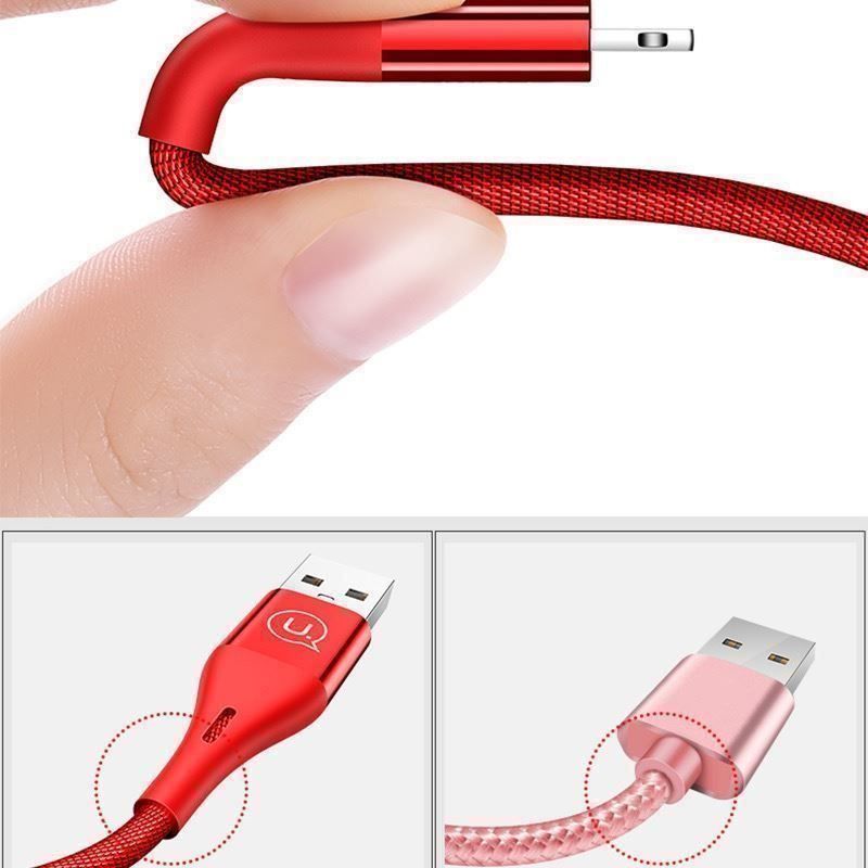 Cavi: USAMS Lightning USB Kabel iPhone 1.2m – Nuovo (secondo la descrizione) da Zürich venduto da shop-247 2