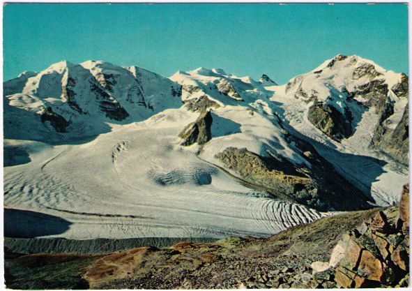 Cartoline postali: Piz Palü, Bellavista, Bernina – Usato da Binningen venduto da Mountainrider