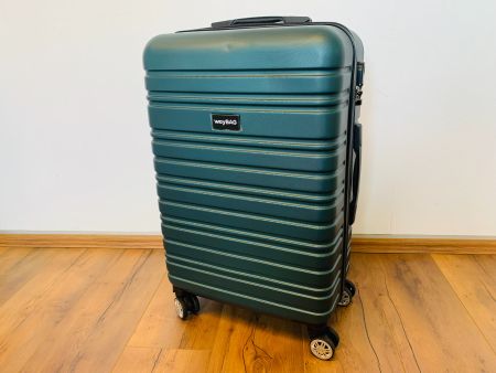 Hartschalenkoffer Koffer Rollen abnehmbar L 66cm Grün NEU