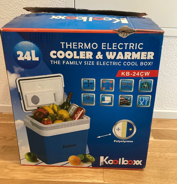 Elektrische 12-V-Thermo-Kühltasche, 24 l