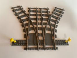 LEGO - 2 - EISENBAHN - 9 VOLT - WEICHEN
