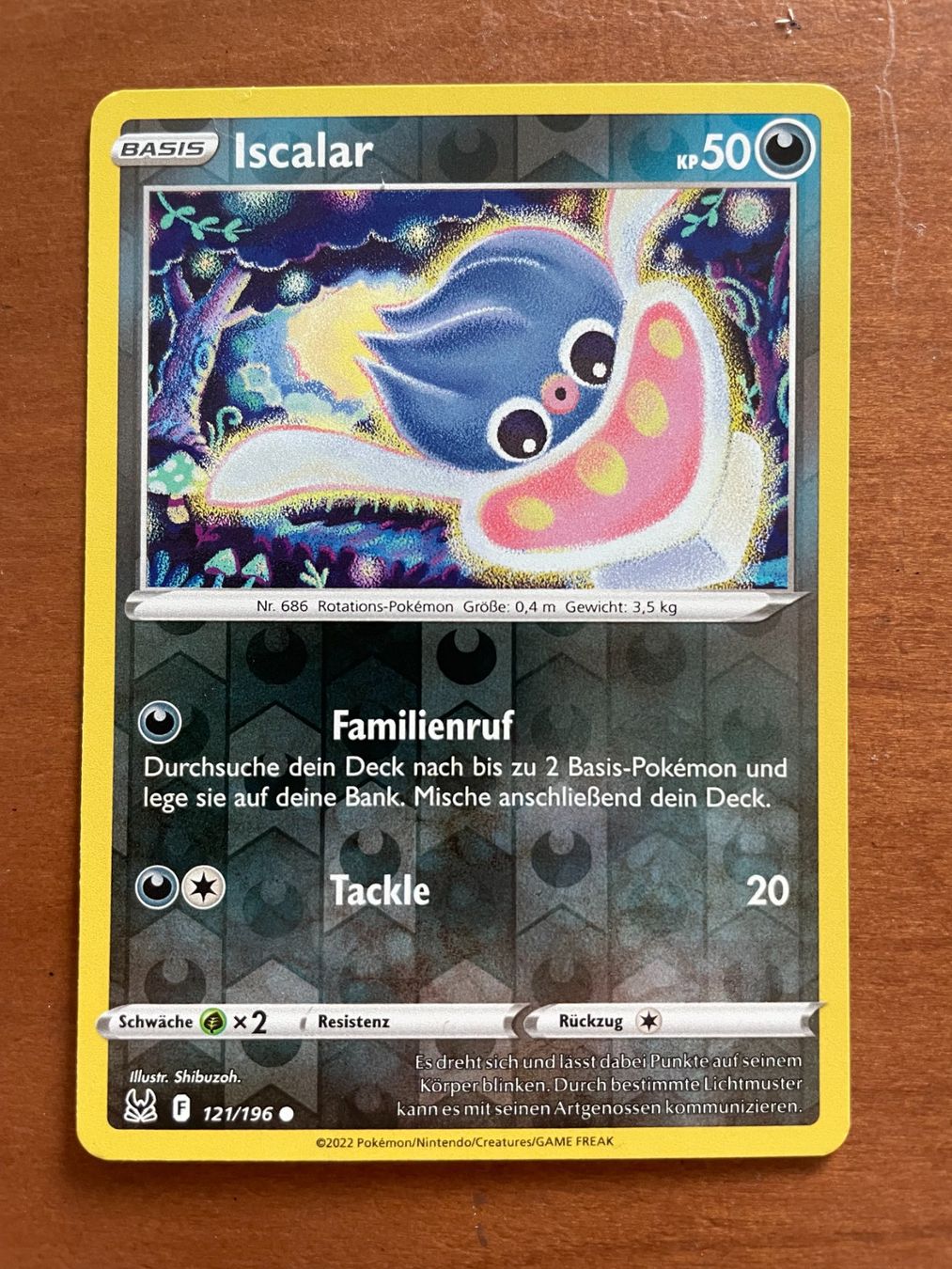 Pokémon Carte collezionabili: Pokemon Iscalar Reverse (Versand gratis) – Usato da Chur venduto da Angerson
